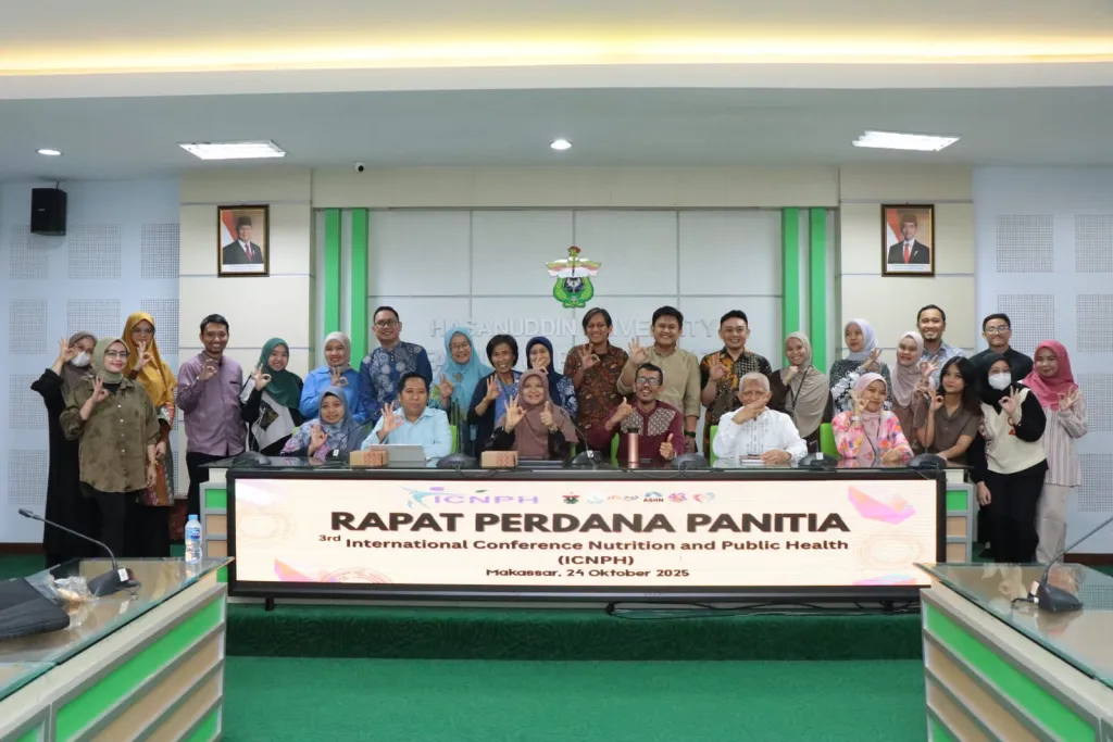 Persiapan perdana untuk: The 3rd International Conference on Nutrition and Public Health (ICNPH 3).